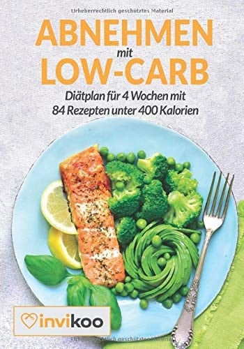 Abnehmen Mit Low-Carb Diätplan Für 4 Wochen Mit 84 Rezepten Unter 400 Kalorien