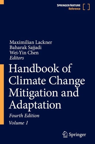 Handbook of Climate Change Mitigation and Adaptation