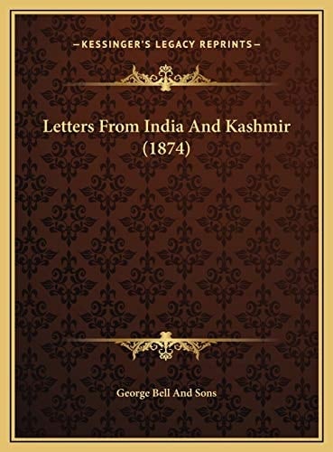 Letters From India And Kashmir (1874)