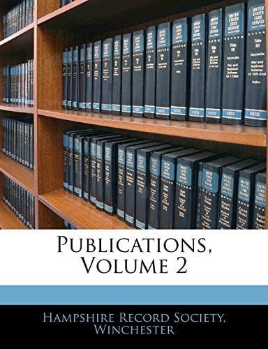 Publications, Volume 2