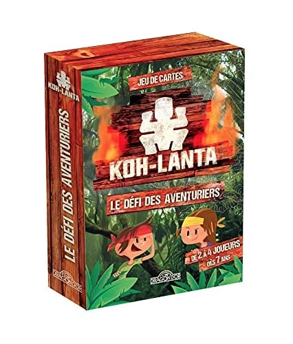 Koh-Lanta - Jeu de cartes - Le défi des aventuriers