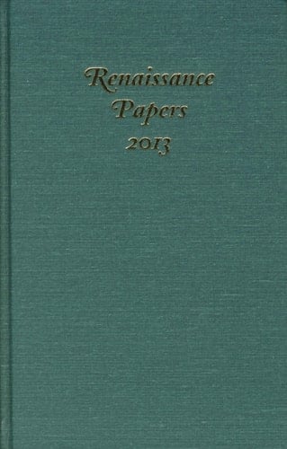 Renaissance Papers 2013