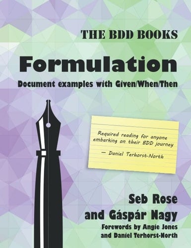 The BDD Books - Formulation Document Examples with Given/When/Then