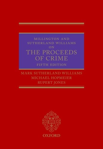 Millington and Sutherland Williams on The Proceeds of Crime
