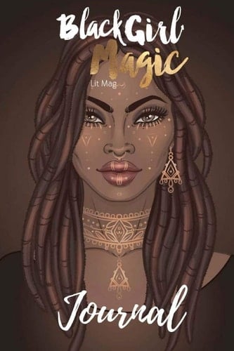 Black Girl Magic Lit Mag Journal Story and Affirmation Journal