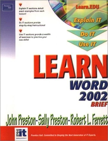 Learn Word 2002 Brief
