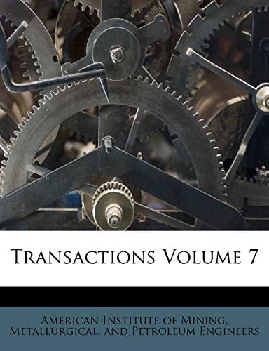 Transactions Volume 7