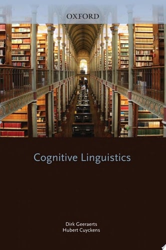 Oxford Handbook of Cognitive Linguistics