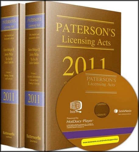 Paterson's Licensing Acts 2011