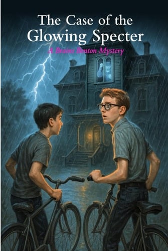 The Case of the Glowing Specter: A Brains Benton Mystery