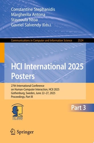 HCI International 2025 Posters