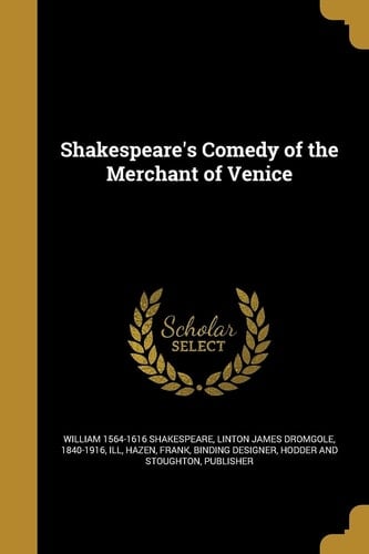 Shakespeare's Comedy of the Merchant of Venice
