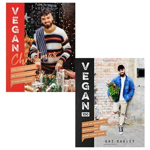 Gaz Oakley Collection 2 Books Set (Vegan Christmas, Vegan 100)