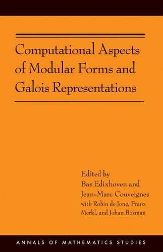 Computational Aspects of Modular Forms and Galois Representations How One Can Compute in Polynomial Time the Value of Ramanujan's Tau at a Prime (AM-176)