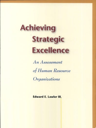 Achieving Strategic Excellence