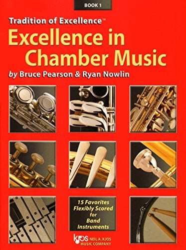 W40XE - Excellence in Chamber Music Book 1 - Eb Alto Saxophone Eb Baritone Saxophone