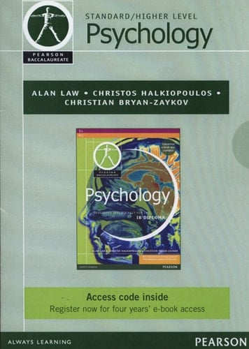 Pearson Bacc Psychology Etext