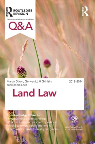 Q&A Land Law 2013-2014