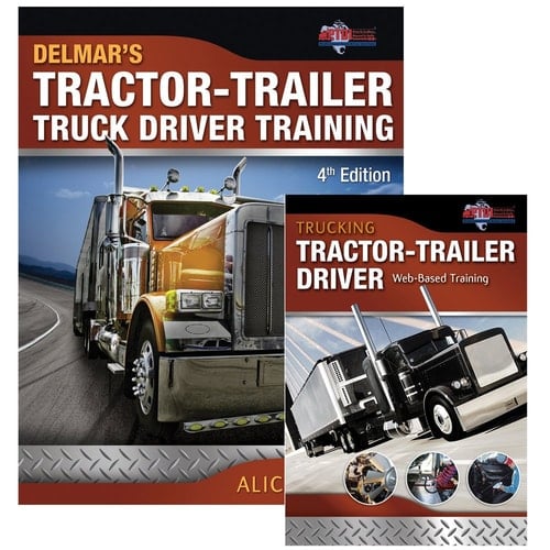Bundle: Tractor-Trailer Truck Driver Training + Trucking: Tractor-Trailer Driver Web Based Training Printed Access Card