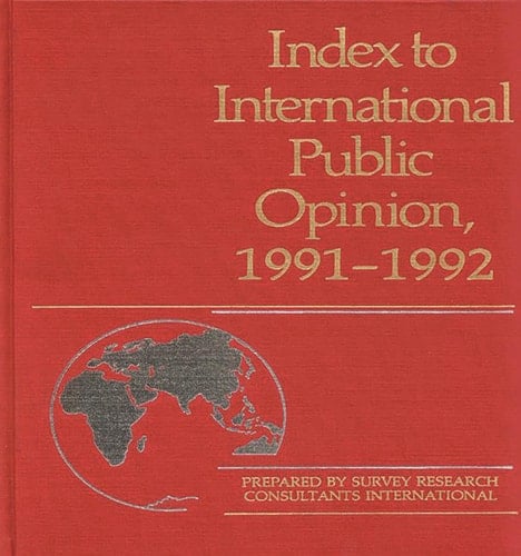 Index to International Public Opinion, 1991-1992
