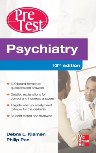 Psychiatry PreTest Self-Assessment And Review