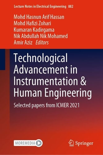 Technological Advancement in Instrumentation & Human Engineering Selected papers from ICMER 2021