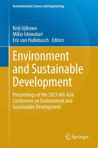 Environment and Sustainable Development