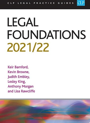 Legal Foundations 2021/2022