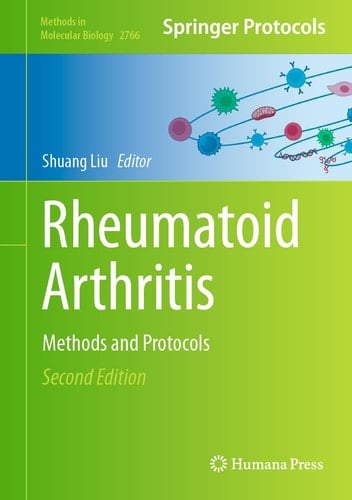 Rheumatoid Arthritis Methods and Protocols