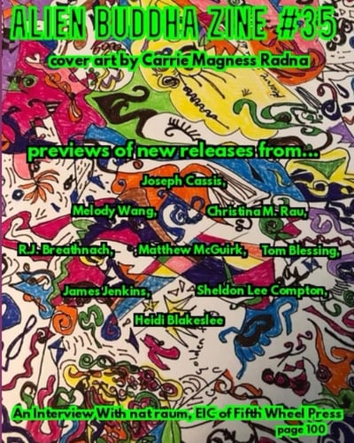 Alien Buddha Zine #35: color print