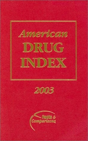 American Drug Index 2003