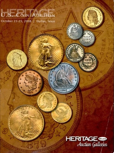 Heritage Numismatic Auctions US Coin Auction Catalog #1117