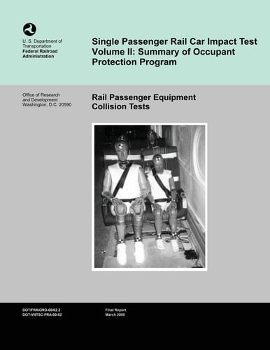 Single Passenger Rail Car Impact Test Volume II Summary of Occupant Protection Program