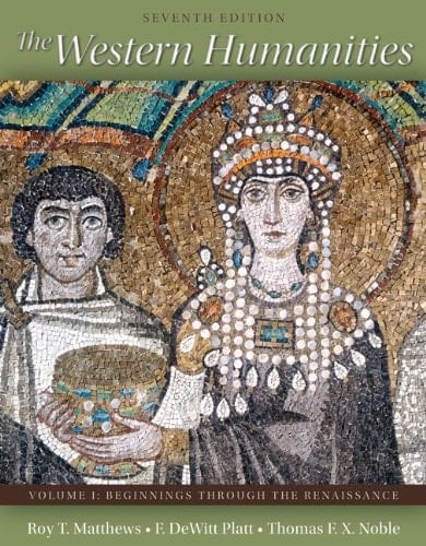 Western Humanities Volume 1 with Readings in Western Humanities Volume 1