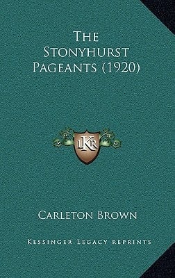 The Stonyhurst Pageants (1920)