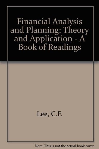 Financial Analysis and Planning: Theory and Application