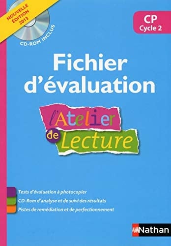 L'Atelier de lecture CP Fichier d'évaluation