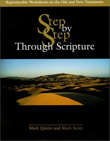 Step by Step Through Scripture Reproducible Worksheets on the Old and New Testaments