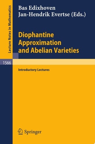 Diophantine Approximation and Abelian Varieties Introductory Lectures