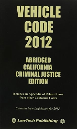 Vehicle Code 2012