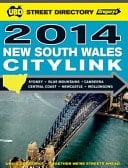 UBD Street Directory Gregory's 2014 New South Wales Citylink