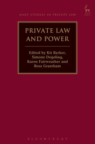 Private Law and Power