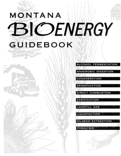 Bioenergy Guidebook Montana