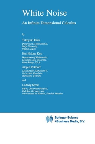 White Noise An Infinite Dimensional Calculus