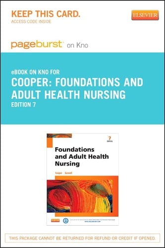 Foundations and Adult Health Nursing - Elsevier eBook on Intel Education Study (Retail Access Card)