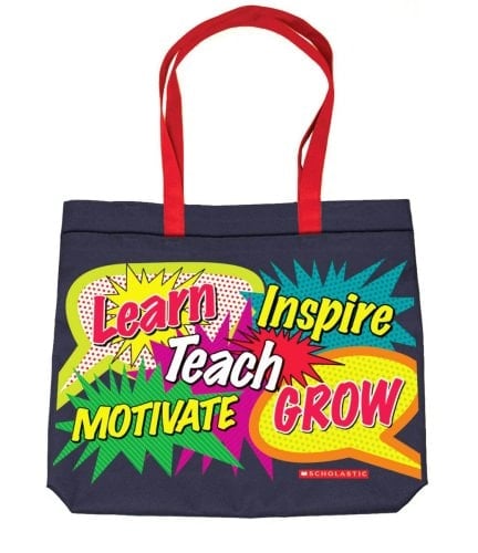 Words in Bursts Tote Bag