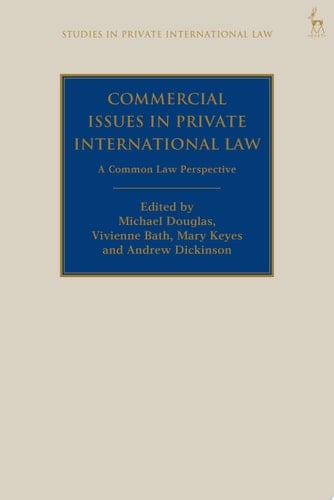 Commercial Issues in Private International Law