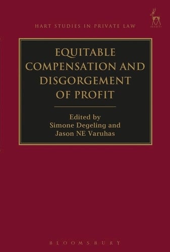 Equitable Compensation and Disgorgement of Profit