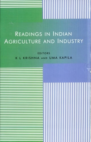 Readings in Indian Agriculture and Industry