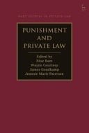 Punishment and Private Law